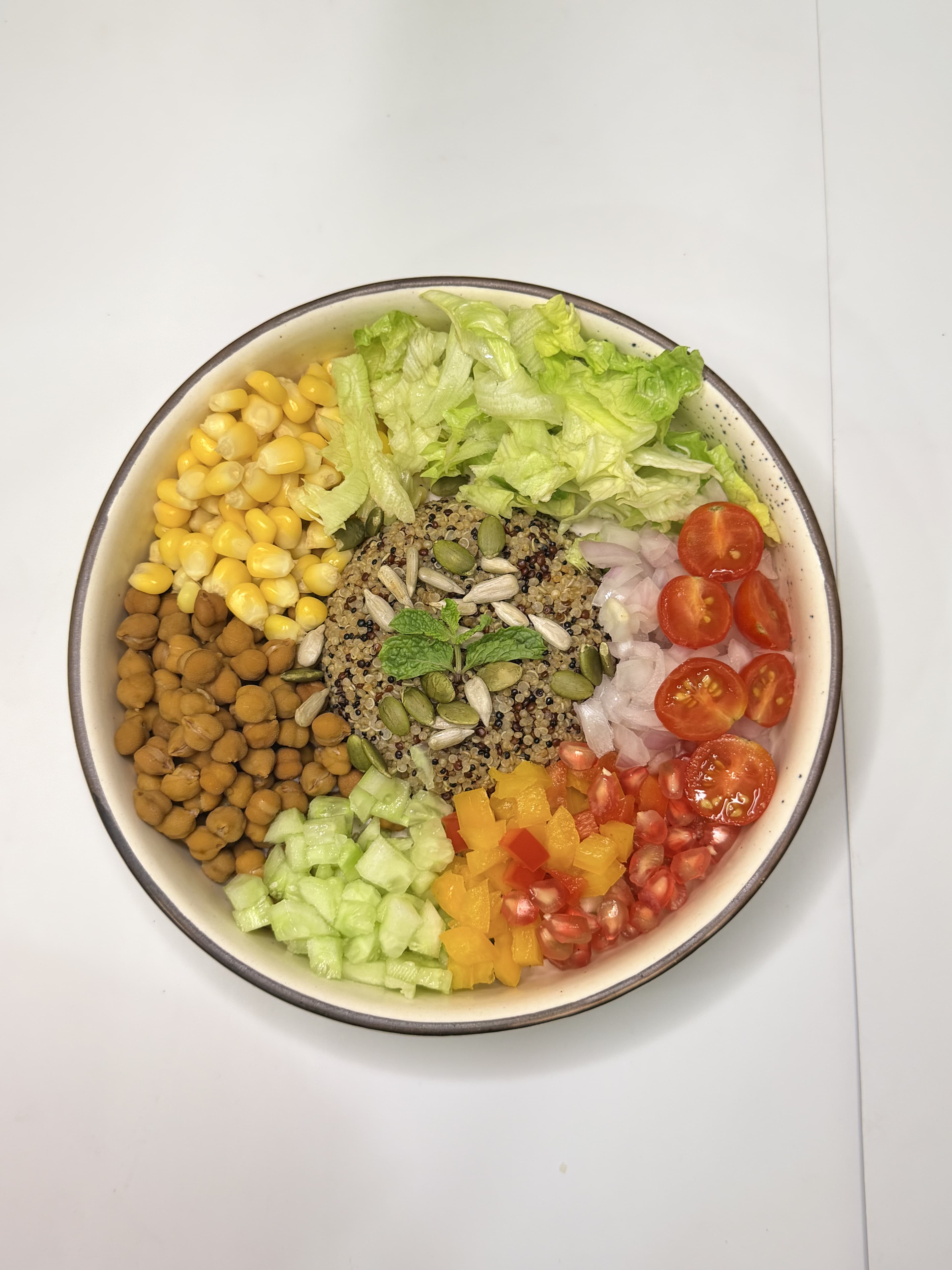 Chana Quinoa Protein Bowl